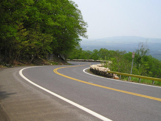 Mountian Road in NY